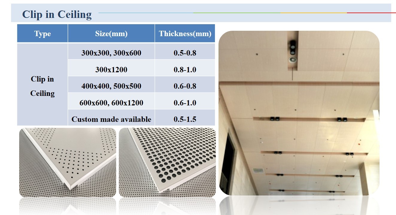 Akzo Nobel Powder Coated Aluminium Suspended Ceiling Tiles Matt White Finished Ceiling Panel