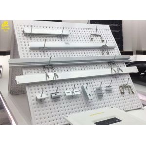 Convex Hole Hardware Store Display Racks , Hardware Store Racks With Pegboard