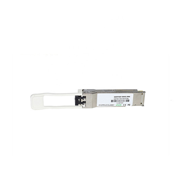 DOM AOC DAC Cable 1310nm 100G QSFP28 ZR4 80km SMF Optical Transceiver Module Duplex LC