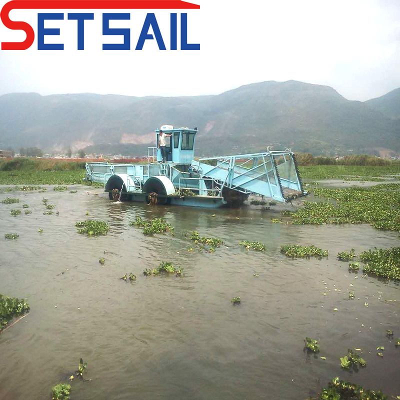 River Clean Machinery /River Hyacinth Harvester for River Weed and Floating Waste