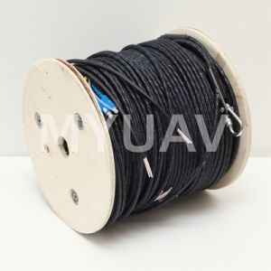  Diameter 4.8mm Tethered Drone Cable Insulation Resistance 10A Current Manufactures