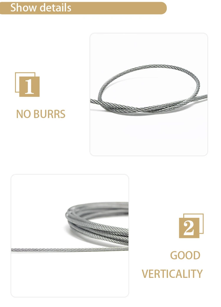 Galvanized 6*12 6*7 6*19*6*37 Steel Wire Rope For Heavy-Duty And Versatile Construction
