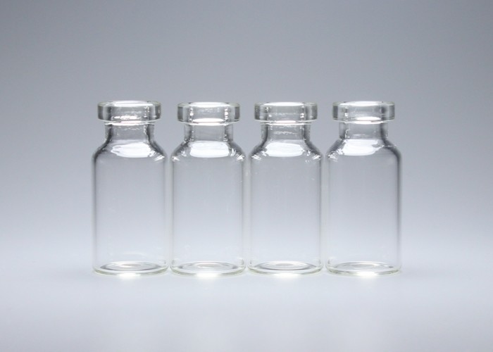 3ml Clear Pharmaceutical Empty Crimp Top Glass Vial With Caps