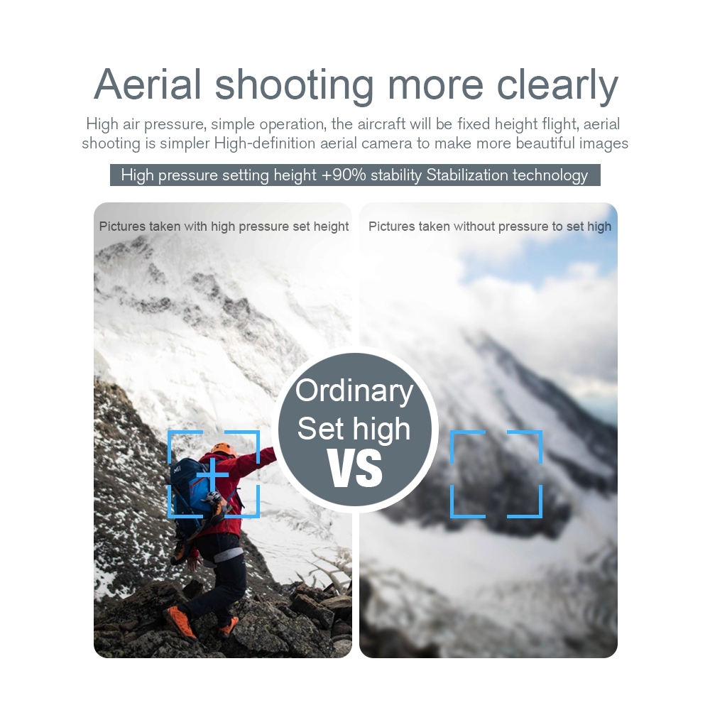 WiFi FPV Camera High Hold Mode Foldable Flight Time 18 Minutes 1080P Quadcopter F69 shenzhen drone