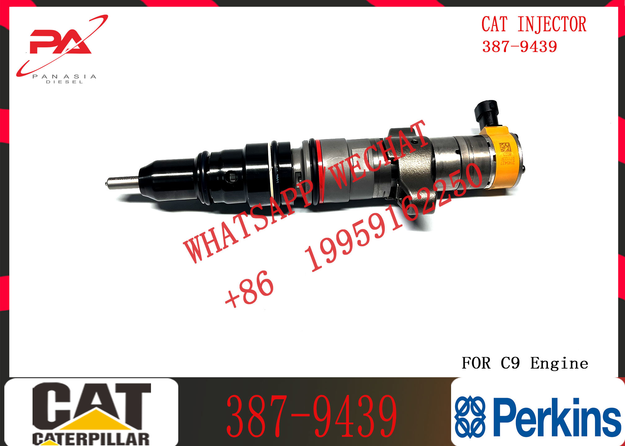 CAT Diesel Engine Fuel Injector 557-7637 328-2578 328-2580 267-9710 20R-8063 10R-7221 387-9431 387-9439
