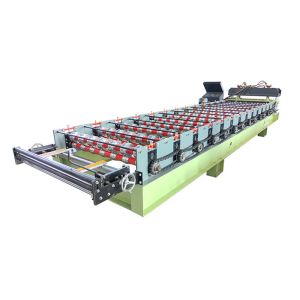 914mm Trapezoidal Tile Roll Forming Machine Automated Steel Tile Forming Machine