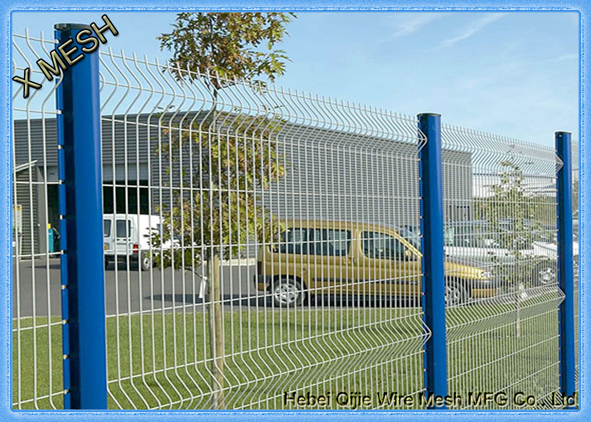 Perimeter Coated Welded Wire Fence Steel-P0006