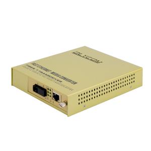  WDM Media Converter 100Mbps Rack Mount Fiber Copper Extender Unmanaged Manufactures