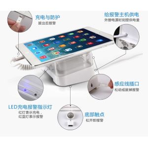 COMER anti-theft cable locking tablet alarm locker tabletop display system