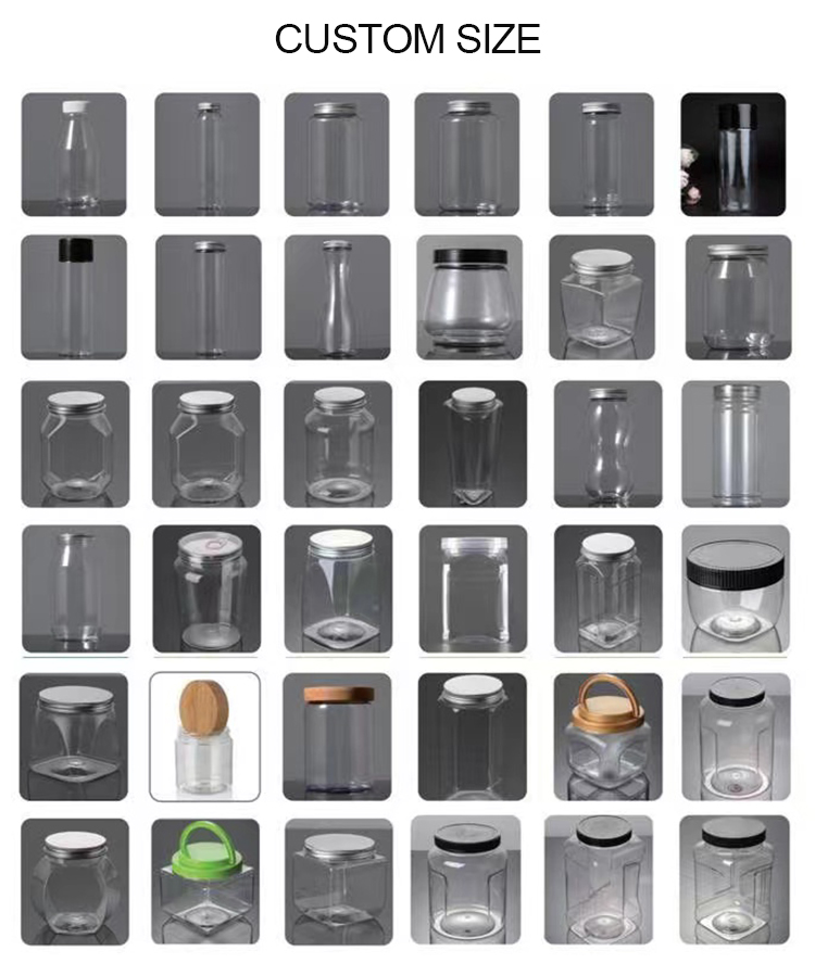 Hot Sale PS Plastic Cosmetic Packaging 5g 10g 30g Jars For Face Cream