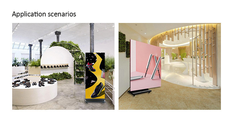 3840hz Double Side Indoor Led Poster P2.5 Led Screen Display