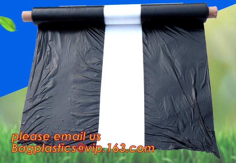 Transparent / Black / Silver / White color Plastic PE LDPE Agriculture Mulching Film,panda strawberry mulch film/black w