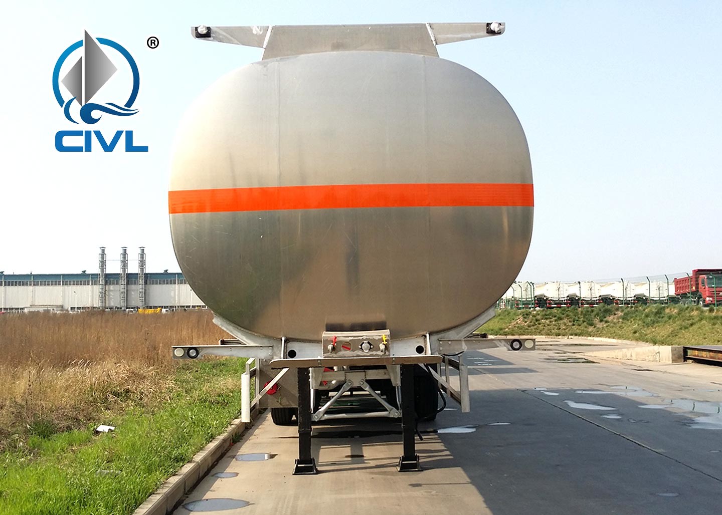 3 Axles Oil Fuel Tank Semi Truck Trailer Semi Trailer Trucks Aviation Fuel Tankr Trailer