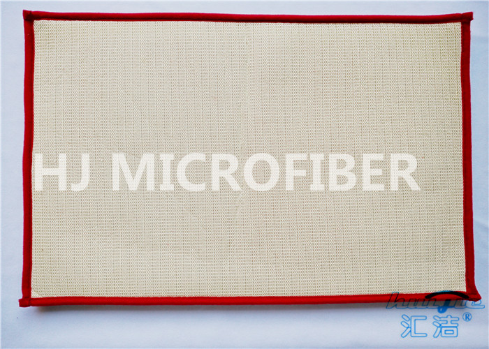 Red Color Big Chenille Bathroom Door Microfiber Mat Super Soft Super Useful Home Essential