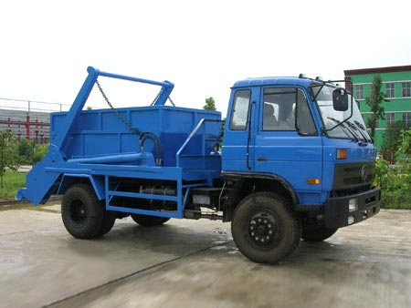6CBM 10CBM Capacity Manual Transmission Dongfeng 4X2 Diesel Garbage Truck for Recycling