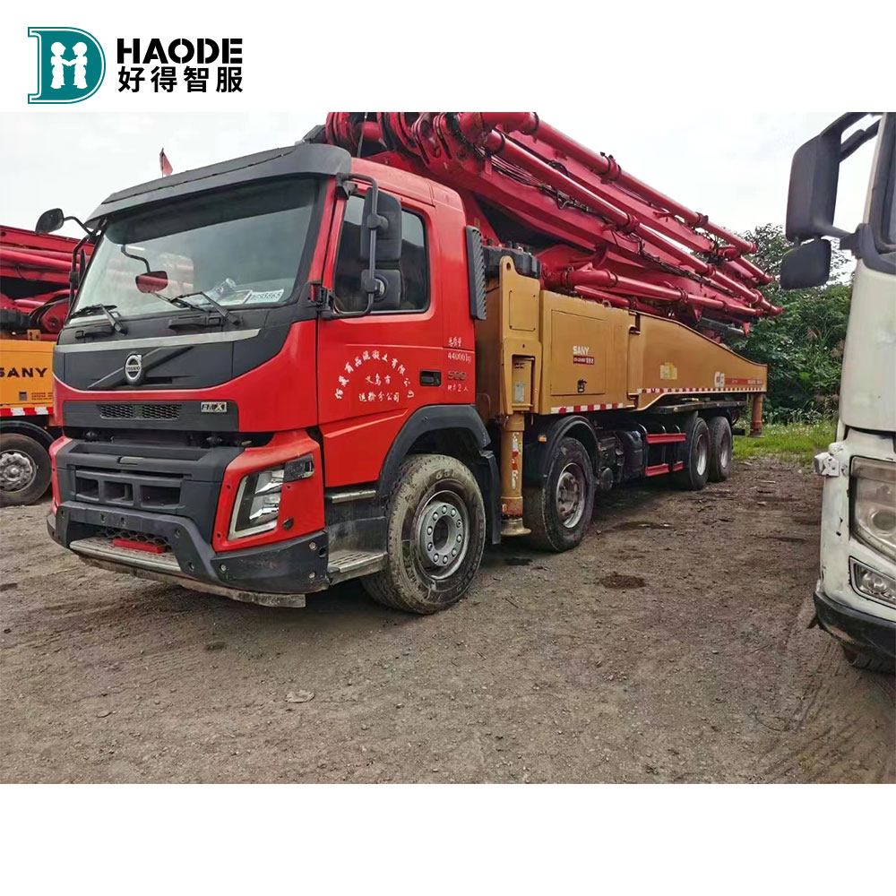 2018 Year HAODE Sany SYM5446THB Used Design Hydraulic Pump Diesel Concrete Pump Machine