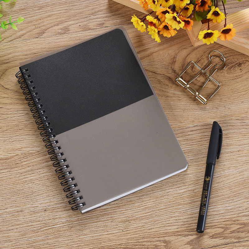 Luxury A5 Printing Small Spiral Notebook Custom Design School PP Diary Manufactures