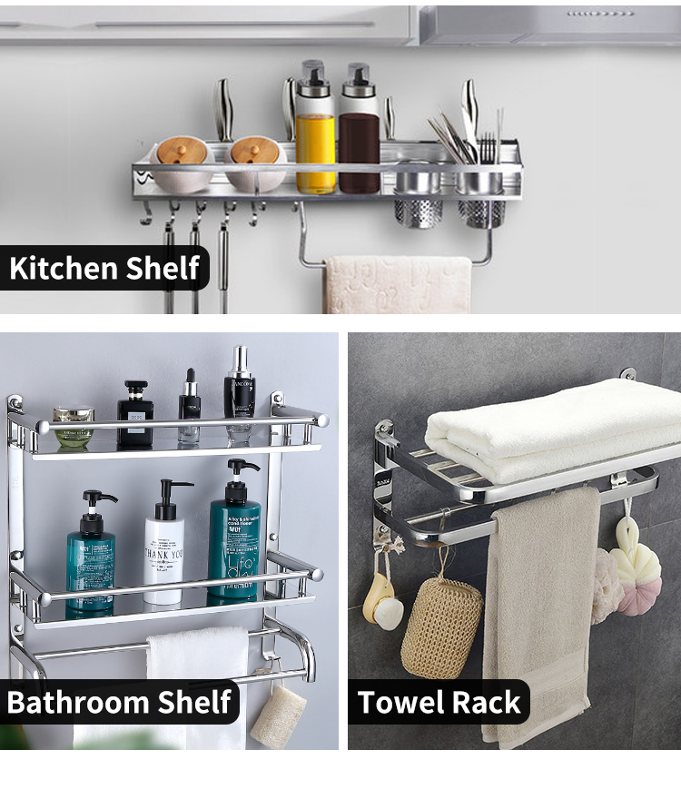 Direct Selling Kitchen Shelf Glue Strong Connection Bathroom Rack Adhesive & Sealant Nail-Free Adhesive