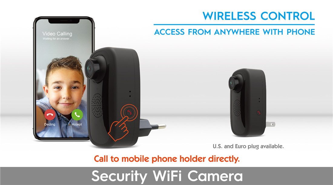 Plug-in SOS Indoor Wi-Fi Camera(IPC159)