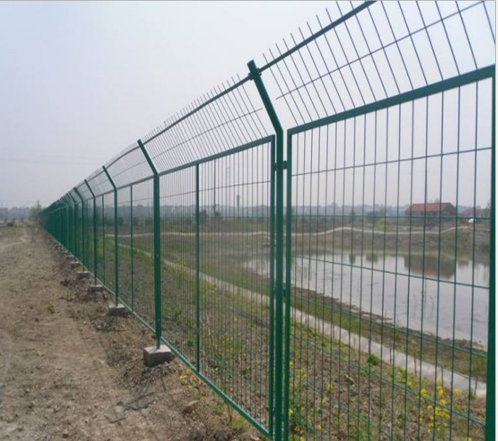 Metal Safety Wire Fence Panels / Galvanized Safety Fence Protect Construction Site