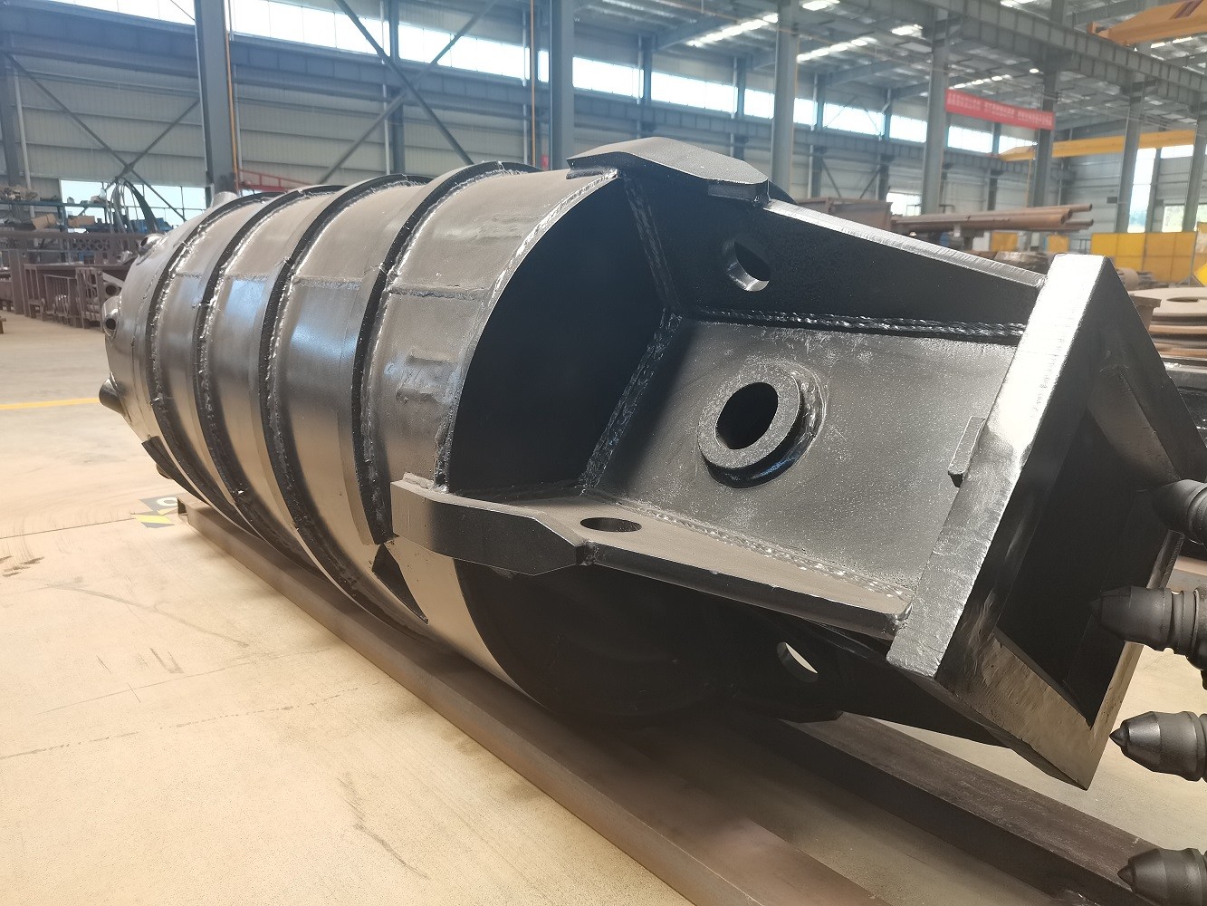 Rotary Drilling Rig Tools Core Barrel With Roller Bits For Foundation Construction