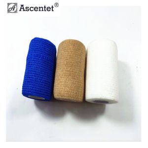 China Premium Cotton Sterile Gauze Bandage Elastic Flexible Cohesive Bandage on sale