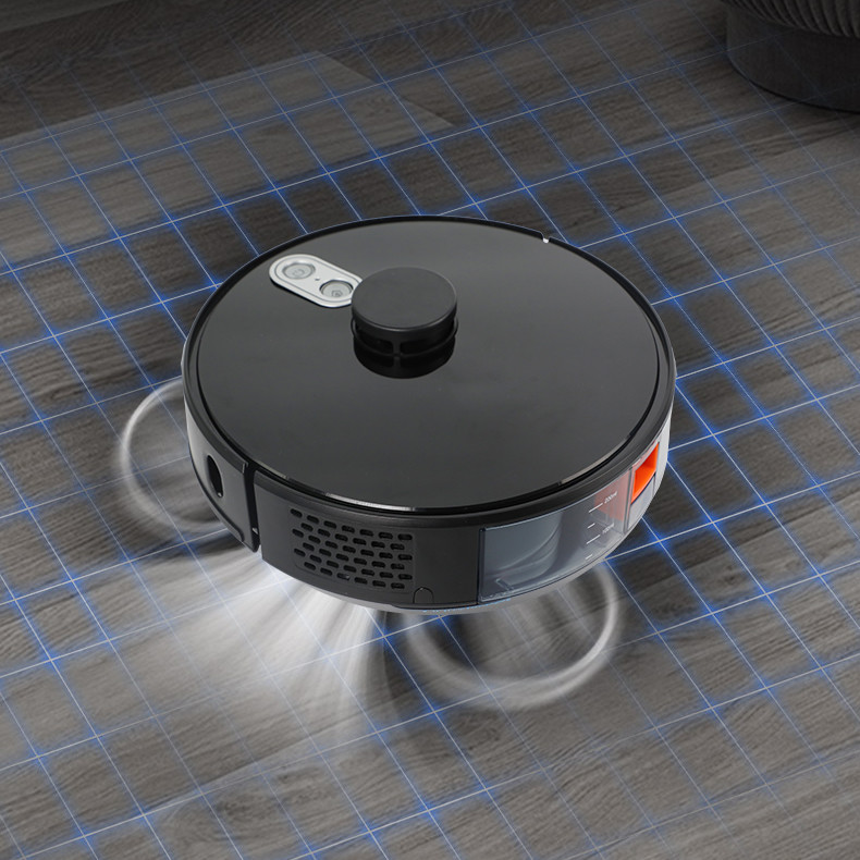 OEM Smart Robot Vacuum Cleaner With Lidar 65dB CE ROHS FCC