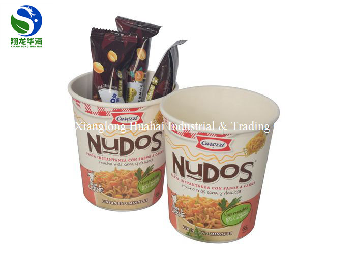 Wholesale Disposable Greaseproof Popcorn Bucket Cinema Party Customized Square Snack Chips Chicken Food Packaging Paper