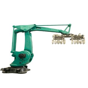  High Level Universal Robots Palletizing 360 Degree Robotic Case Palletizer Manufactures