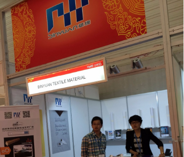 BY-S14 Manufacture supply glossy polyester coating banner cloth