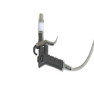 Black ESD Electrostatic Spray Gun Ionizing Air Gun For Static Particulate