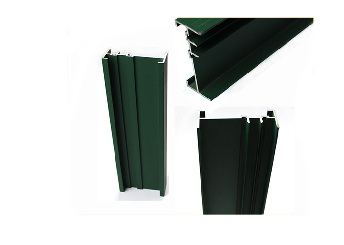 Square Powder Coated Aluminium Extrusions For Led Strip Lighting Corrosion Resistance