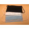 Buy cheap Anti Pollution Face Medical Mask / Respiration 3 Ply Earloop Surgery Face Mask from wholesalers