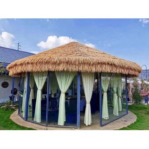 Fireproof Original Super Long Lifespan Synthetic Artificial Straw Thatch at Best