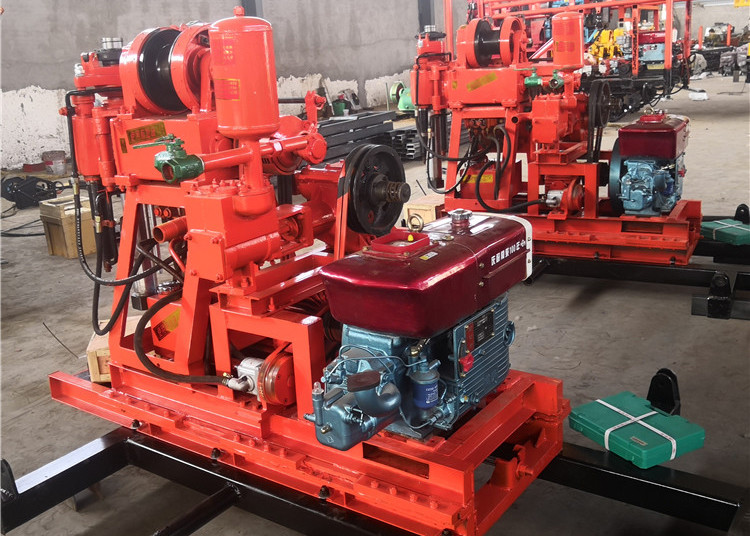 GK 200 Mining Exploration Geological Drilling Rig 180 Meters Depth