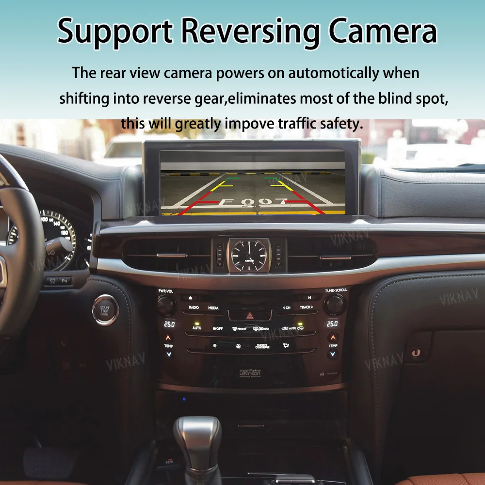 Lexus LX570 2016-2021 Linux Android Interface Box Replacement Auto Parts