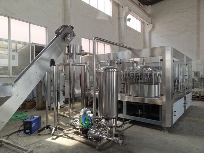 18-18-6 beverage making machine Stainless Steel CGF , mineral water filling machine