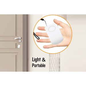  Lightweight 108g House Security Alarm , Wireless Vibration Security Alarm Manufactures