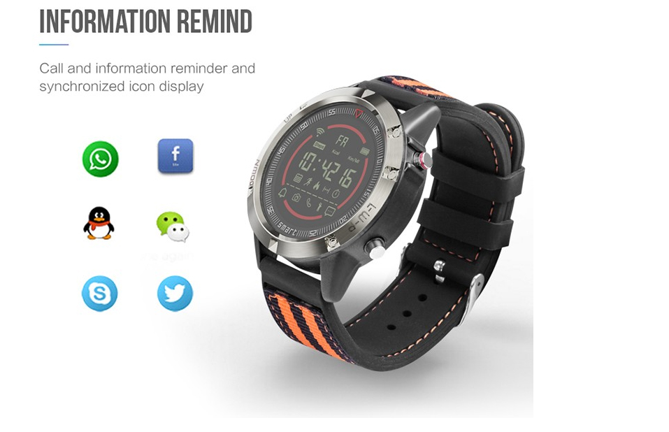 Creative Round Shape Smartwatch 12pin 1.54 "240*240 Screen Motor Startup
