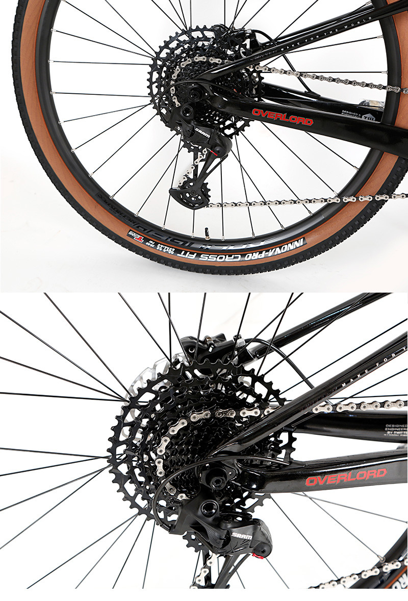 29er Carbon Fiber Full Suspension Mountain Bike