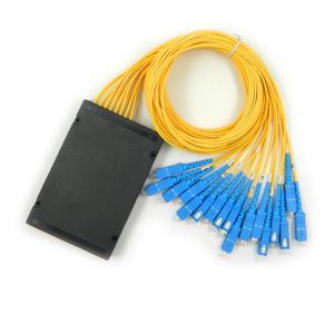 Optical Structure 1650nm PLC 1x16 1x32 Fiber Optic Splitter