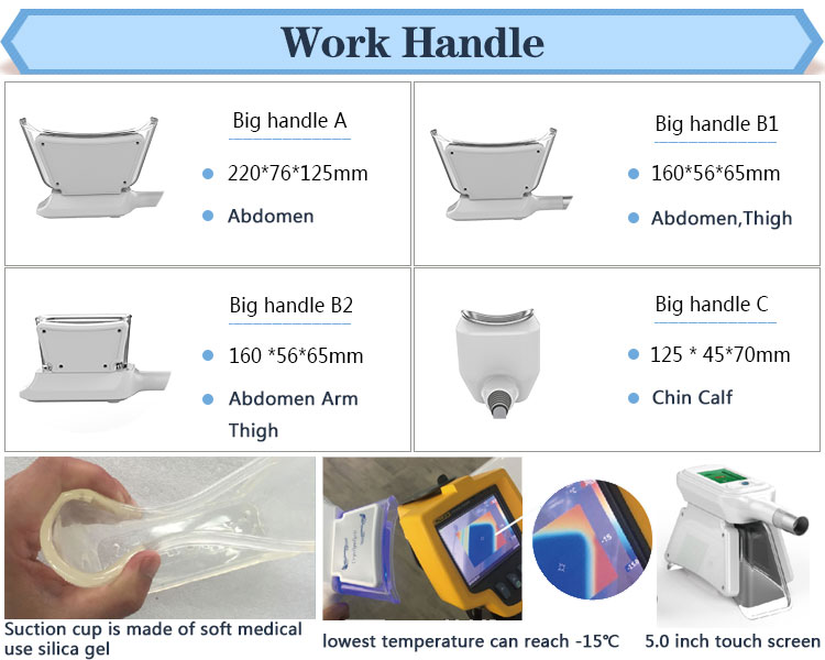 CE Approved High Quality Professional Body Shaping Antifreeze Weight Loss 4 Handles Cryolipolysis Machine