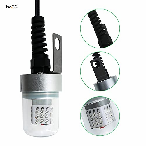 12V IP68 6M Underwater Submersible Lure Lamp Item Type FISHING LIGHTS Year 3-Year