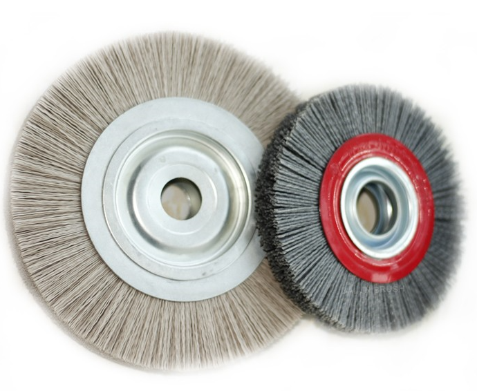400 Grit Derusting Dia 0.6mm Crimped Wire Wheel Brush high carbon steel wire. Corrugated wire
