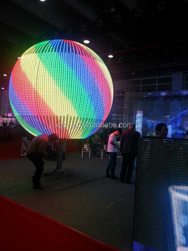 RGB LED Pixel Light P35 P45 P60 with DMX512 Controller