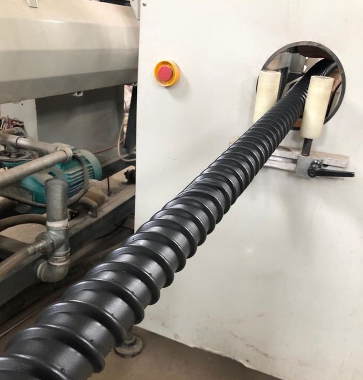 PE Pipe Making Machine/PE Spiral Optic Duct Production Line