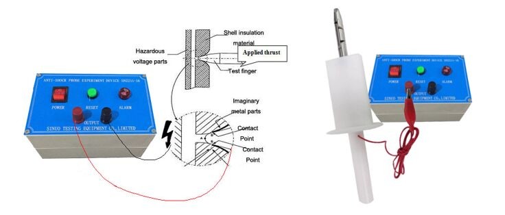 Test Probe 19 Ф5.6mm Small Finger Probe For Simulate Children Finger IEC 61032 Figure 12