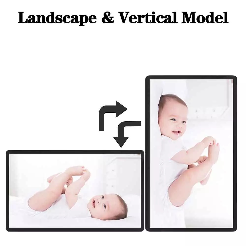 49/50 Inch Wall Mounted Digital Signage 1080P 350cd/M2 Elevator Signage Display