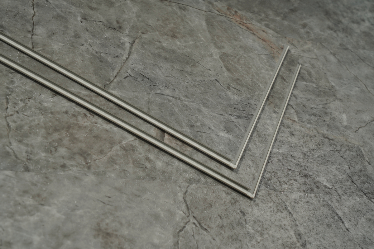 Indoor SPC Vinyl Flooring For Hotel Easy Install Carpet Design Commercial Woven Pattern