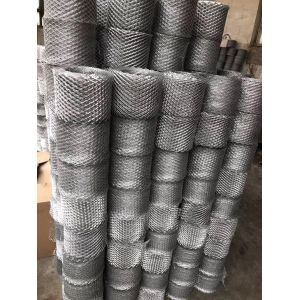 20-25cm Width Expanded Metal Lath Reinforcing Galvanized Coil Mesh